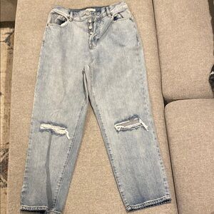 Pacsun Stylish Light Blue Distressed Women Jeans